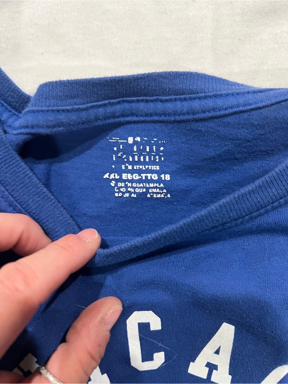 Chicago Cubs Tee Lot - Blue, Red, White, Gray multiple sizes see pics for detail - Picture 4 of 7